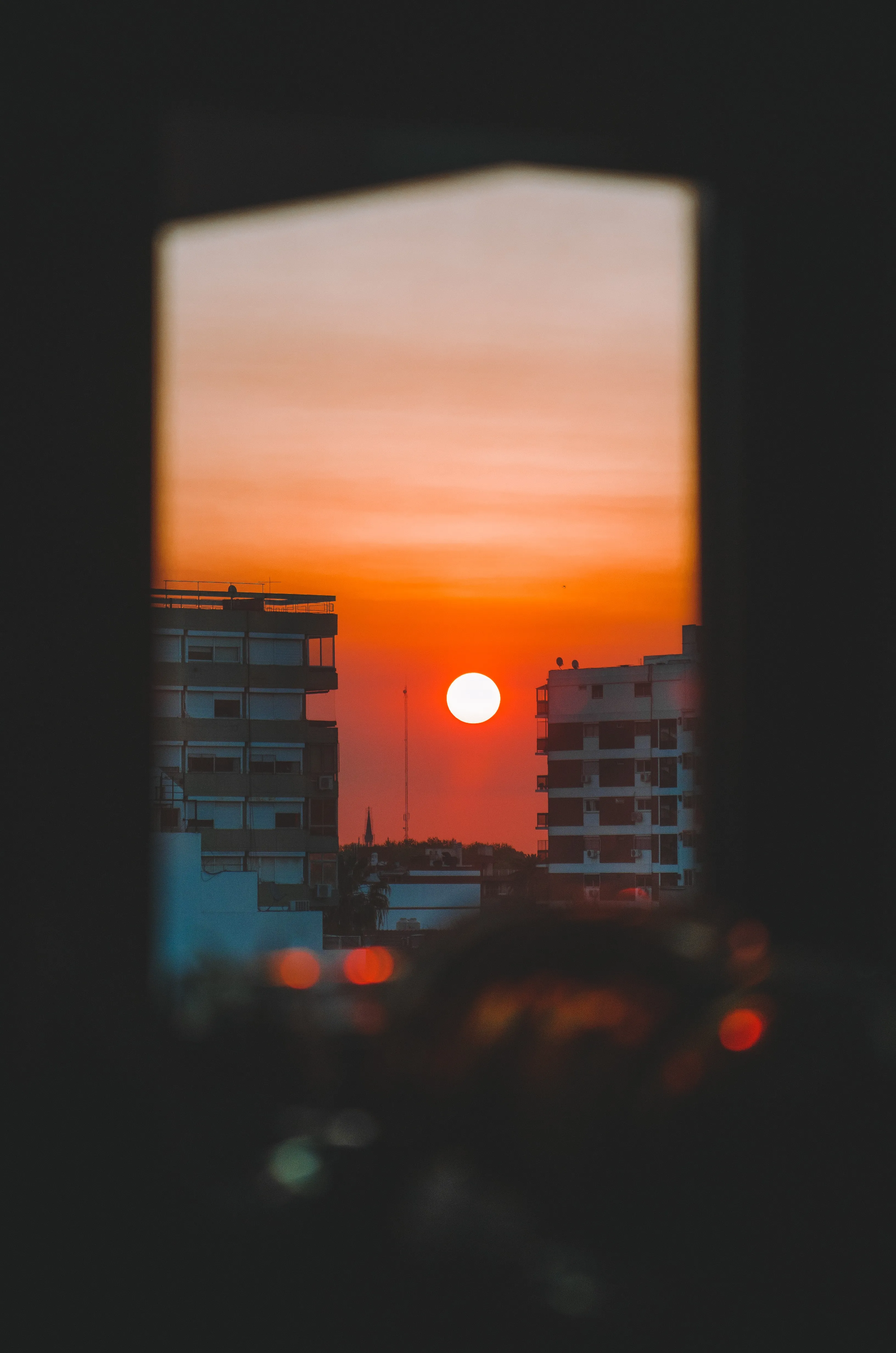 夕方